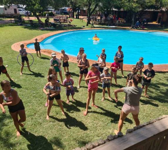 Mbizi swimming pool with kids entertainment
