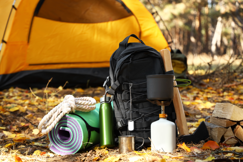 uses of gas for camping