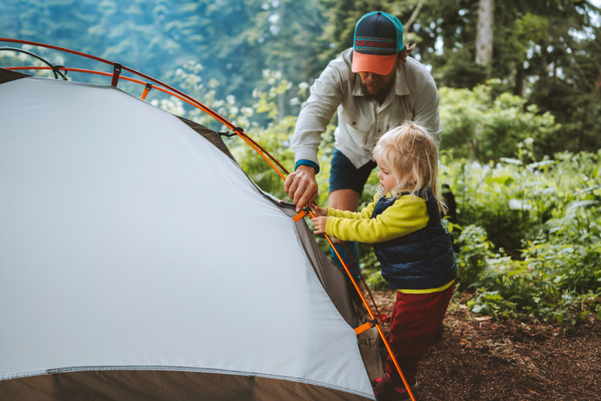 Camping with a Baby