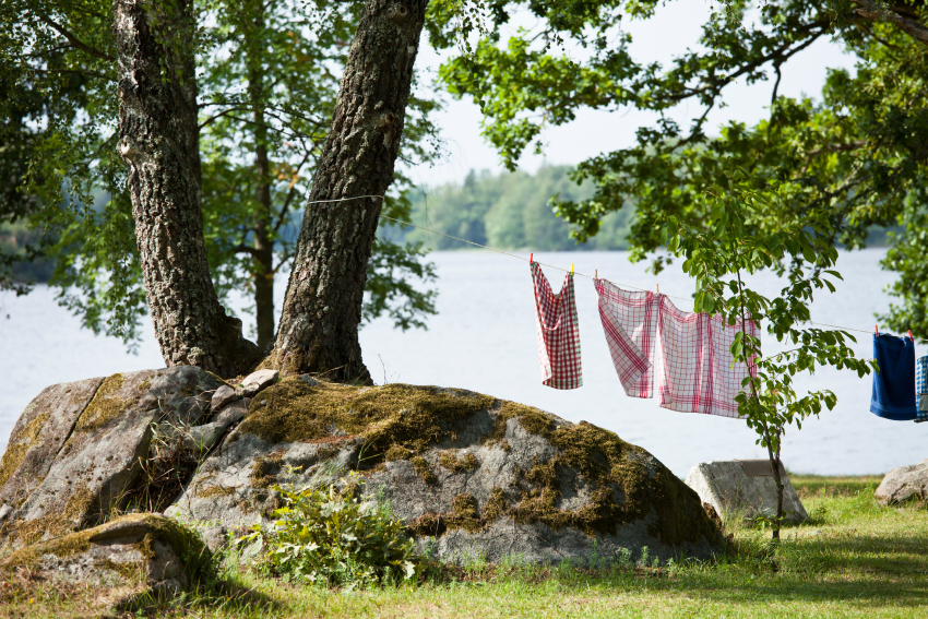 Dirty Laundry While Camping